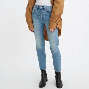 Levi's Wedgie High Waist Straight Leg Jeans in Christina Size 29
